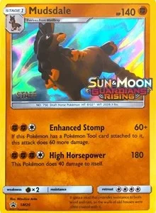 Mudsdale | SM20 (Prerelease) [Staff] | Holofoil | SM Promos