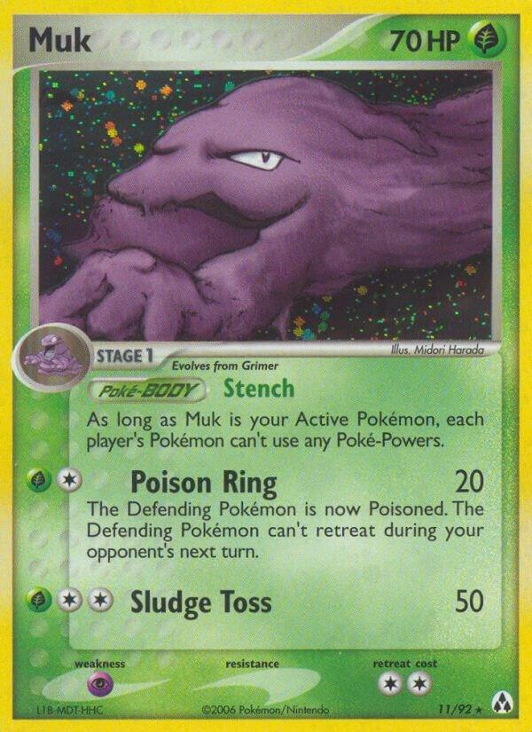 Muk 11/92 Reverse Holofoil Legend Maker