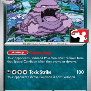Muk 127/198 Normal Prize Pack Series Cards