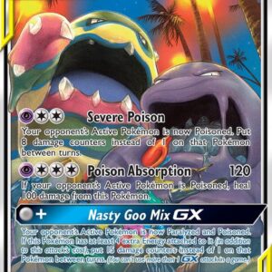 Muk & Alolan Muk GX 61/214 Holofoil SM – Unbroken Bonds