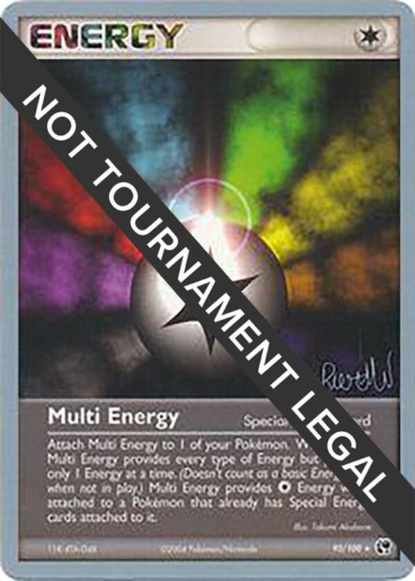 Multi Energy 2004 (Reed Weichler) 93/100 Normal World Championship Decks