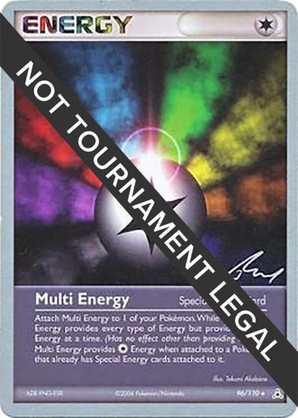 Multi Energy 2007 (Tom Roos) 96/110 Normal World Championship Decks Multi Energy 2007 (Tom Roos) 96/110 Normal World Championship Decks