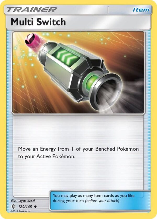 Multi Switch 129/145 Reverse Holofoil SM – Guardians Rising