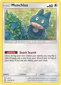 Munchlax | 173/236 | Reverse Holofoil | SM - Unified Minds