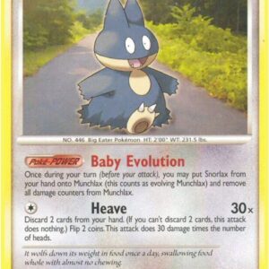 Munchlax 33/130 Reverse Holofoil Diamond and Pearl