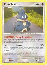 Munchlax | 33/130 | Reverse Holofoil | Diamond and Pearl