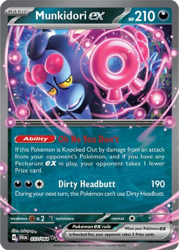 Munkidori ex 037/064 Holofoil SV: Shrouded Fable