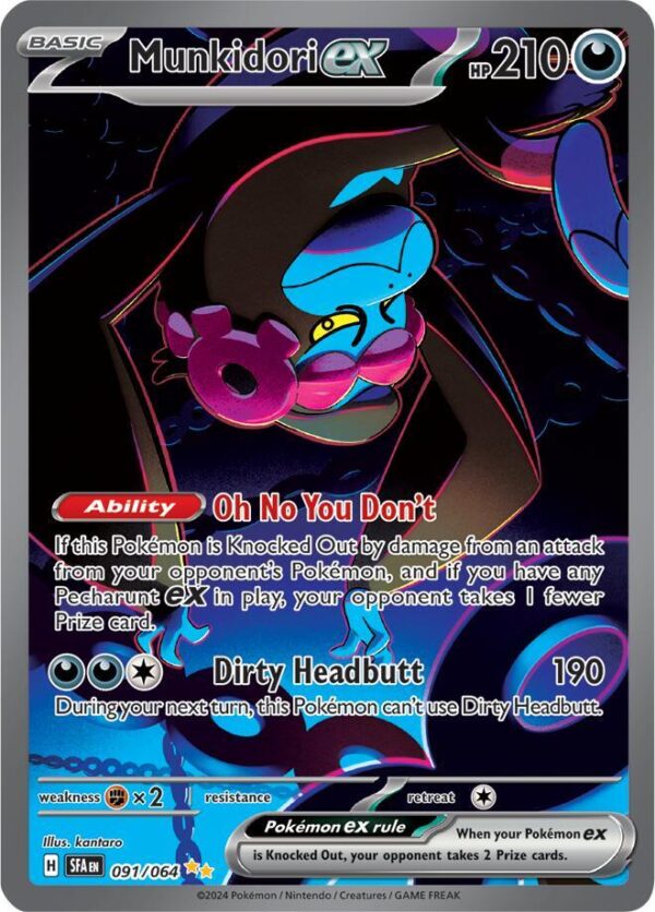 Munkidori ex 091/064 Holofoil SV: Shrouded Fable