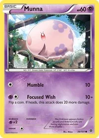 Munna | 39/101 | Reverse Holofoil | Plasma Blast
