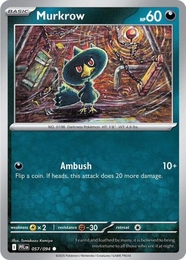 Murkrow 057/094 Normal ME02: Phantasmal Flames