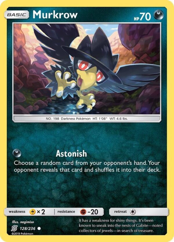 Murkrow (128) 128/236 Normal SM – Unified Minds