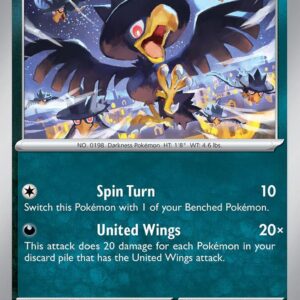 Murkrow 131/193 Reverse Holofoil SV02: Paldea Evolved