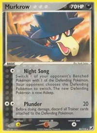 Murkrow | 30/115 | Reverse Holofoil | Unseen Forces