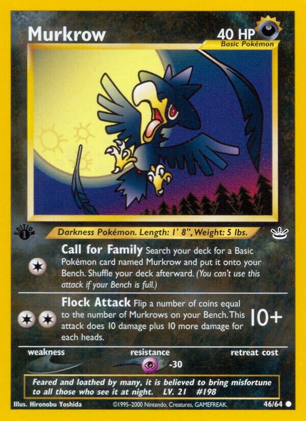 Murkrow 46/64 Unlimited Neo Revelation