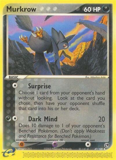Murkrow 47/100 Normal Sandstorm Murkrow 47/100 Normal Sandstorm