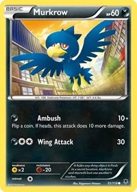 Murkrow | 51/119 | Reverse Holofoil | XY - Phantom Forces