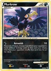 Murkrow (58) | 58/90 | Normal | Undaunted