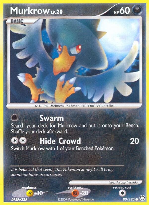 Murkrow 90/123 Normal Mysterious Treasures Murkrow 90/123 Normal Mysterious Treasures