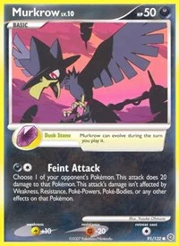 Murkrow | 95/132 | Reverse Holofoil | Secret Wonders