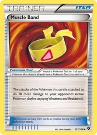 Muscle Band | 121/146 | Reverse Holofoil | XY Base Set