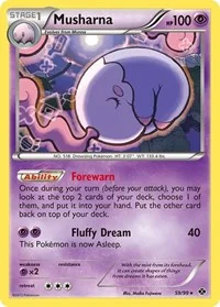 Musharna | 59/99 | Reverse Holofoil | Next Destinies