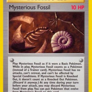 Mysterious Fossil 109/110 Reverse Holofoil Legendary Collection