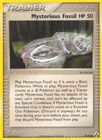 Mysterious Fossil | 79/92 | Reverse Holofoil | Legend Maker