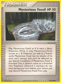 Mysterious Fossil | 85/108 | Normal | Power Keepers Mysterious Fossil | 85/108 | Normal | Power Keepers