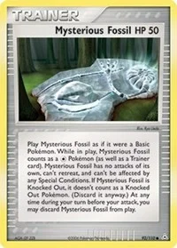 Mysterious Fossil | 92/110 | Reverse Holofoil | Holon Phantoms
