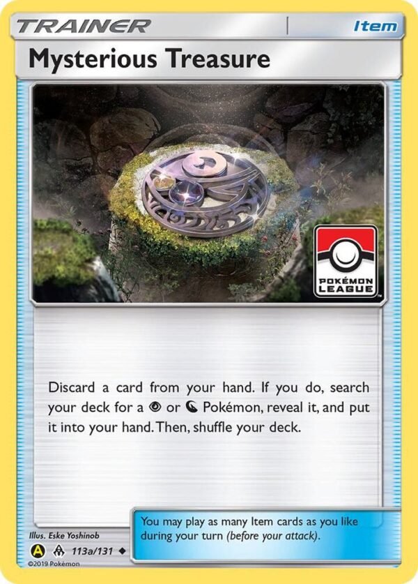 Mysterious Treasure 113a/131 (Pokemon League) Reverse Holofoil League & Championship Cards Mysterious Treasure 113a/131 (Pokemon League) Reverse Holofoil League & Championship Cards