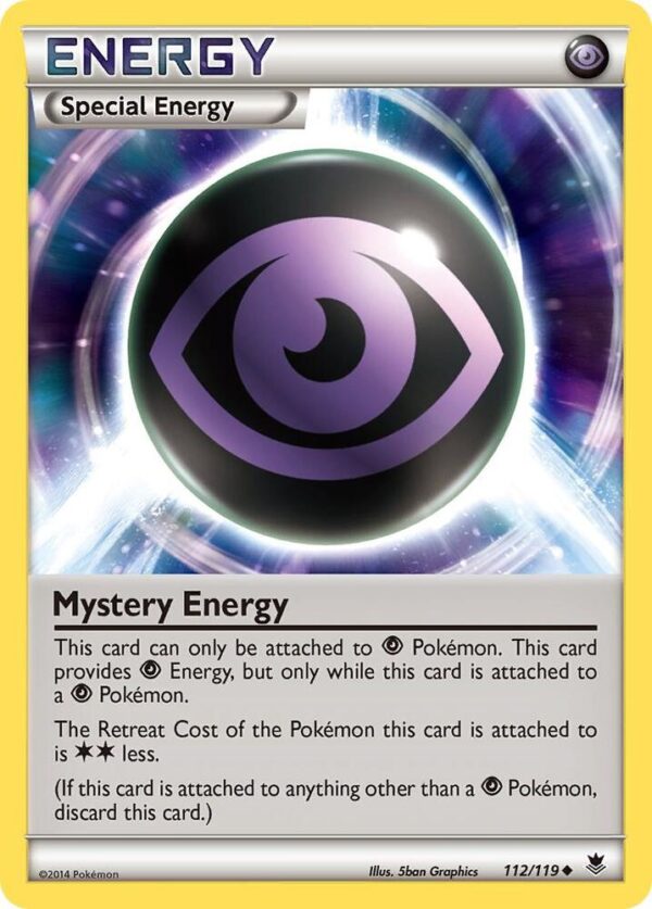 Mystery Energy 112/119 Reverse Holofoil XY – Phantom Forces