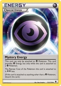 Mystery Energy | 112/119 | Reverse Holofoil | XY - Phantom Forces