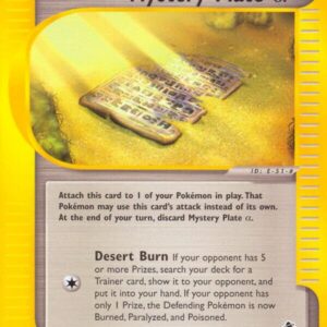 Mystery Plate Alpha 133/144 Reverse Holofoil Skyridge