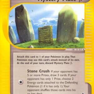 Mystery Plate Beta 134/144 Reverse Holofoil Skyridge Mystery Plate Beta 134/144 Reverse Holofoil Skyridge