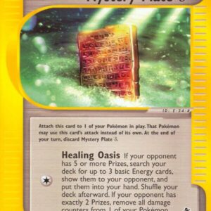 Mystery Plate Delta 136/144 Reverse Holofoil Skyridge
