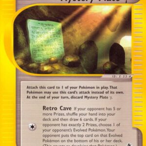 Mystery Plate Gamma 135/144 Reverse Holofoil Skyridge