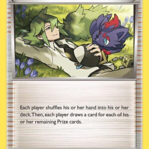 N (Supporter) 105/124 Reverse Holofoil XY – Fates Collide
