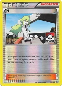 N (Supporter) | BW100 | Holofoil | Black and White Promos