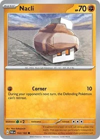 Nacli | 102/182 | Reverse Holofoil | SV04: Paradox Rift Nacli | 102/182 | Reverse Holofoil | SV04: Paradox Rift