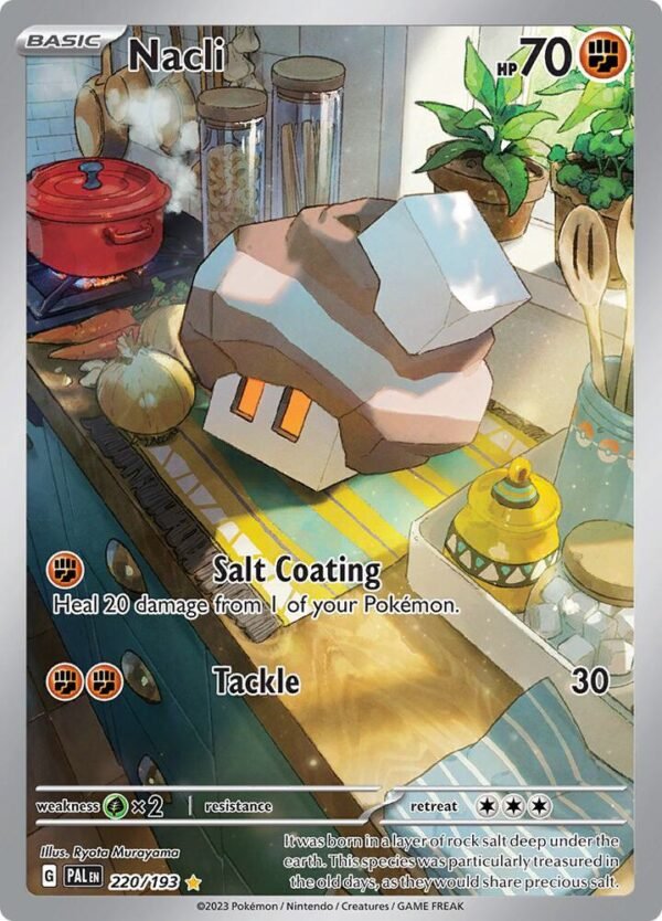 Nacli 220/193 Holofoil SV02: Paldea Evolved Nacli 220/193 Holofoil SV02: Paldea Evolved