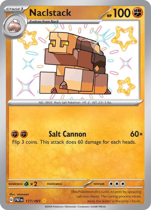 Naclstack 177/091 Holofoil SV: Paldean Fates