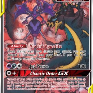 Naganadel & Guzzlord GX (Alternate Full Art) 224/236 Holofoil SM – Cosmic Eclipse Naganadel & Guzzlord GX (Alternate Full Art) 224/236 Holofoil SM – Cosmic Eclipse