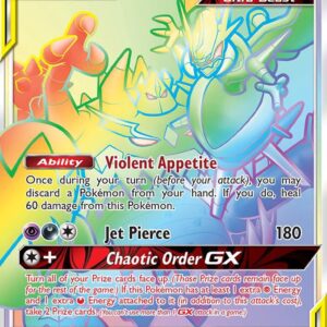 Naganadel & Guzzlord GX (Secret) 260/236 Holofoil SM – Cosmic Eclipse