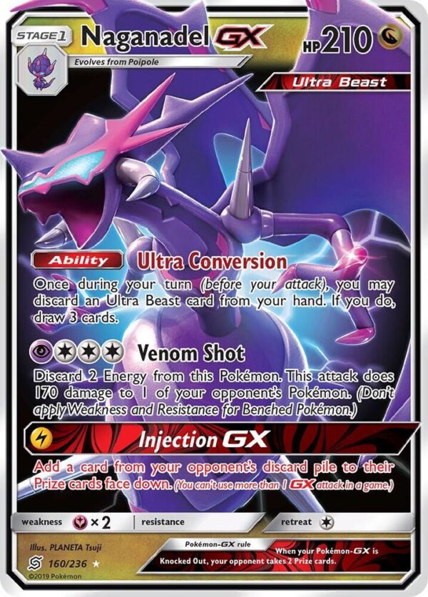 Naganadel GX 160/236 Holofoil SM – Unified Minds