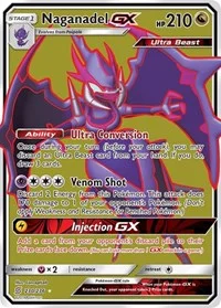 Naganadel GX (Full Art) | 230/236 | Holofoil | SM - Unified Minds