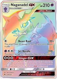 Naganadel GX (Secret) | 134/131 | Holofoil | SM - Forbidden Light Naganadel GX (Secret) | 134/131 | Holofoil | SM - Forbidden Light