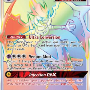 Naganadel GX (Secret) 249/236 Holofoil SM – Unified Minds Naganadel GX (Secret) 249/236 Holofoil SM – Unified Minds