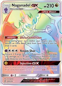 Naganadel GX (Secret) | 249/236 | Holofoil | SM - Unified Minds