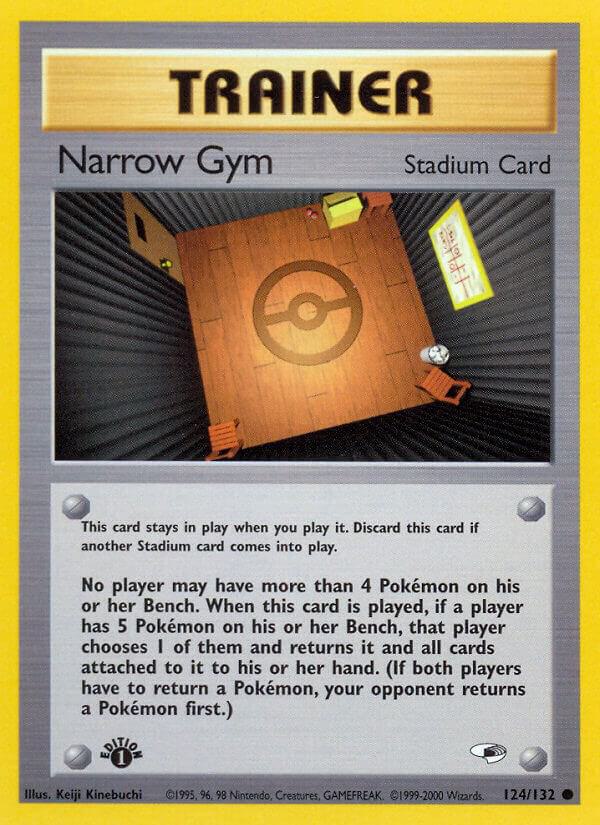 Narrow Gym 124/132 1st Edition Gym Heroes