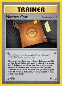 Narrow Gym | 124/132 | 1st Edition | Gym Heroes
